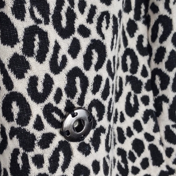Marisa Christina Large Leopard Print Jacket Large - Picture 5 of 8